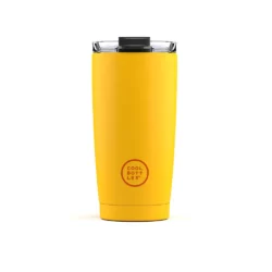 Unikátní třívrstvý nerezový termohrnek Cool Bottles Tumbler Vivid Yellow