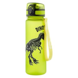 Dětská tritanová láhev na pití Baagl Dinosaurus 500 ml s praktickým pítkem.