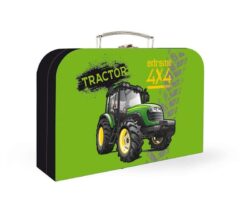 Kufřík lamino 34 cm Oxybag Traktor černý.