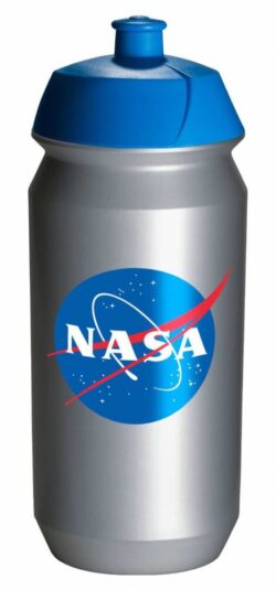 Dětská láhev na pití Baagl NASA 500 ml s praktickým pítkem.