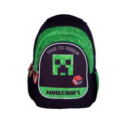 Školní batoh Astra Minecraft Time to mine - Creeper 20L je vhodný pro první stupeň ZŠ.