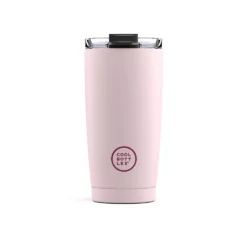 Unikátní třívrstvý nerezový termohrnek Cool Bottles Tumbler Pastel Pink