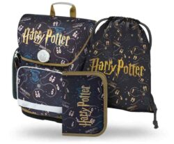 Výhodný školní set pro prvňáčky Baagl Ergo Harry Potter Pobertův plánek - aktovka