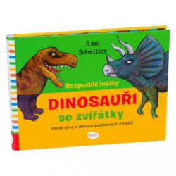 Veselé rýmované leporelo představí dětem nejznámější druhy dinosaurů – a pak teprve přijde ta správná legrace! Z někdejších pánů vzduchu