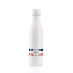 Unikátní nerezová třívrstvá termoláhev Cool Bottles z kolekce XClusive! Originals - Pure white.