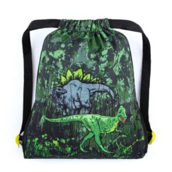 Školní sáček na přezůvky/tělocvik Bagmaster Dinosauři