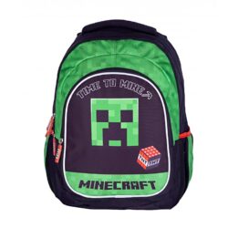 Školní batoh Astra Minecraft Time to mine - Creeper