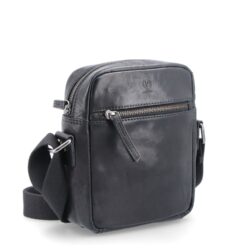 Malá crossbody taška (z pravé kůže) s přední zipovou kapsou