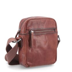 Malá crossbody taška (z pravé kůže) s přední zipovou kapsou